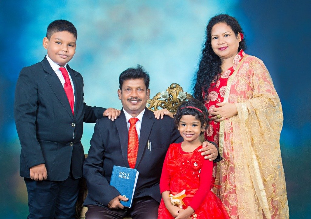 Rev. Surya Karada and Family